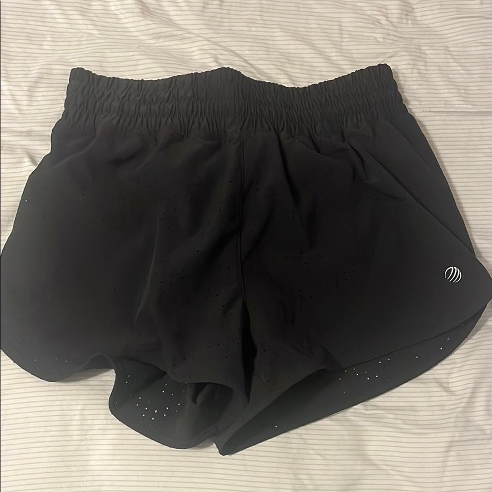 Women's Black Athletic Shorts
